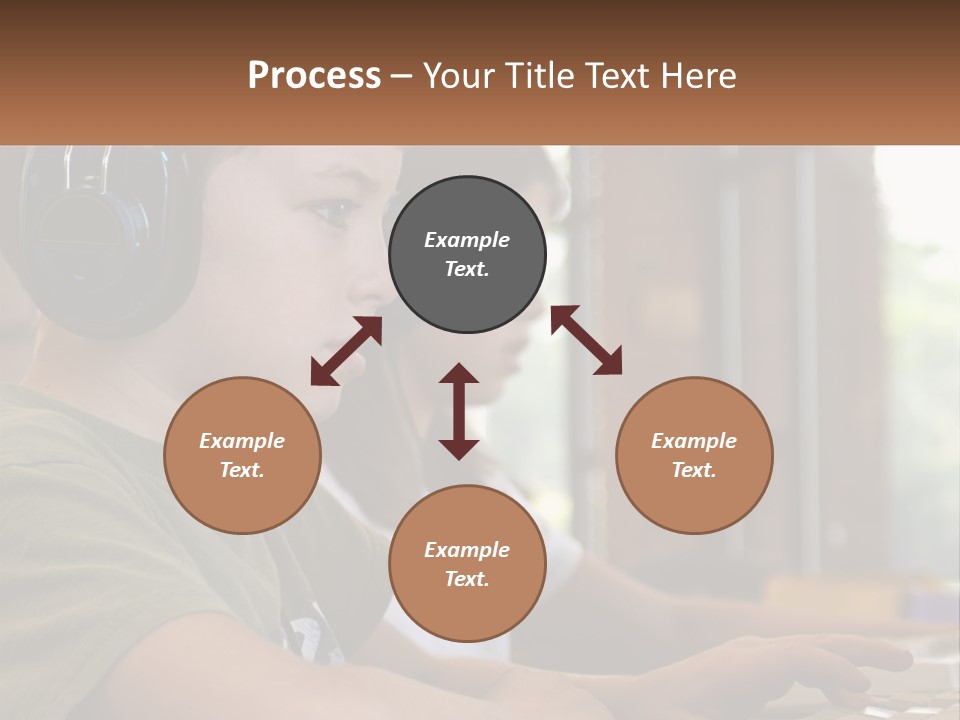 Happy Profile Technology PowerPoint Template