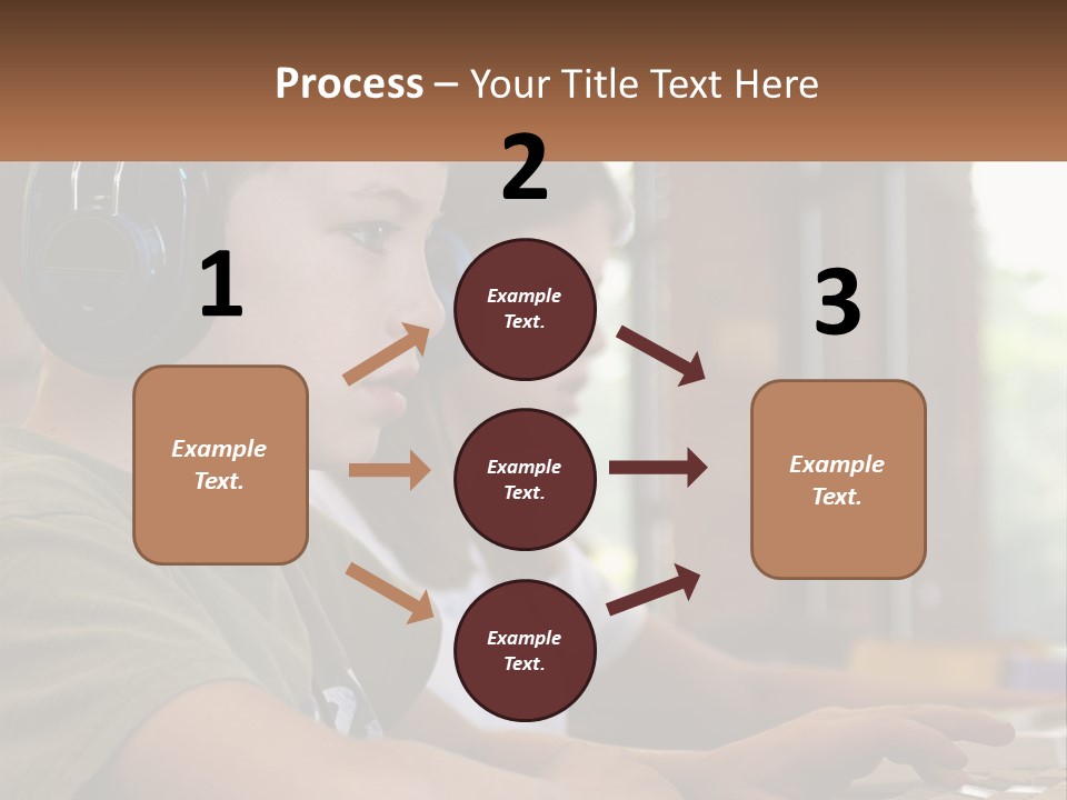 Happy Profile Technology PowerPoint Template