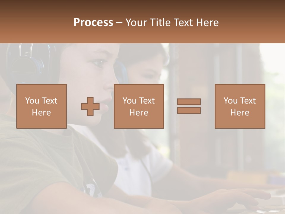 Happy Profile Technology PowerPoint Template
