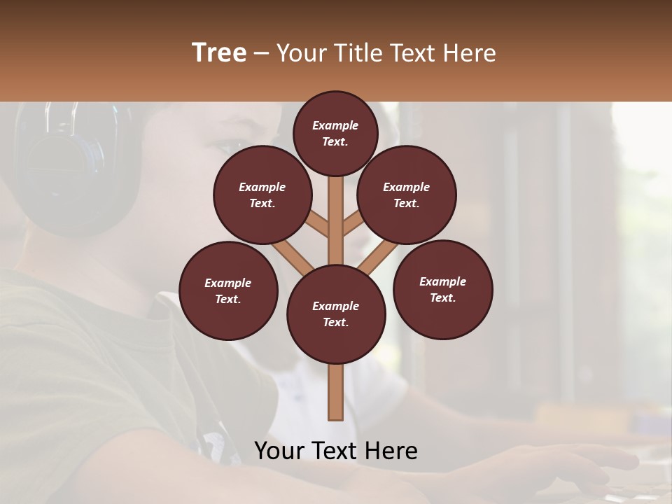 Happy Profile Technology PowerPoint Template