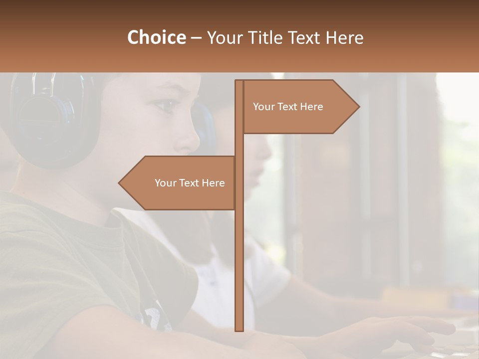 Happy Profile Technology PowerPoint Template