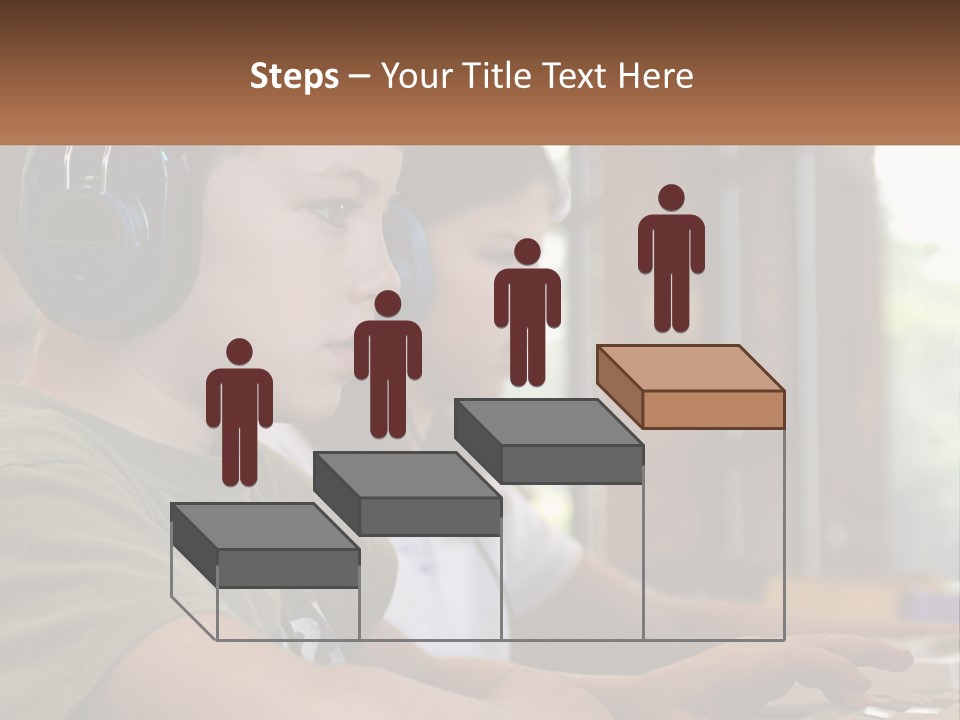 Happy Profile Technology PowerPoint Template