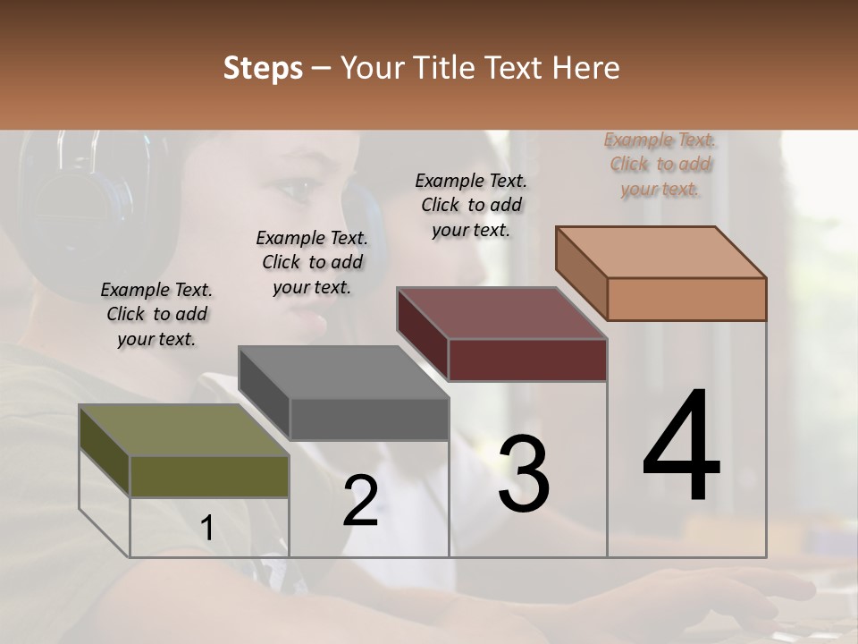 Happy Profile Technology PowerPoint Template