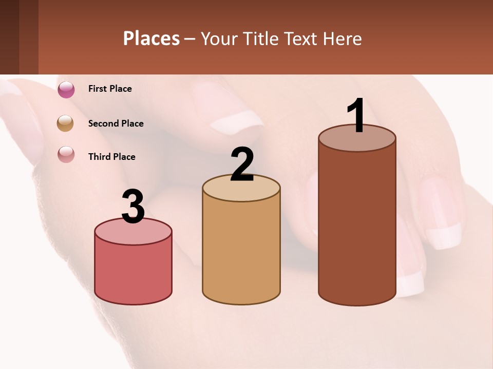 Thumb Care Arm PowerPoint Template