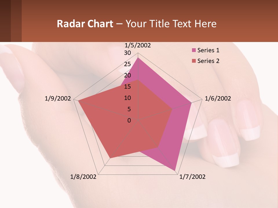Thumb Care Arm PowerPoint Template