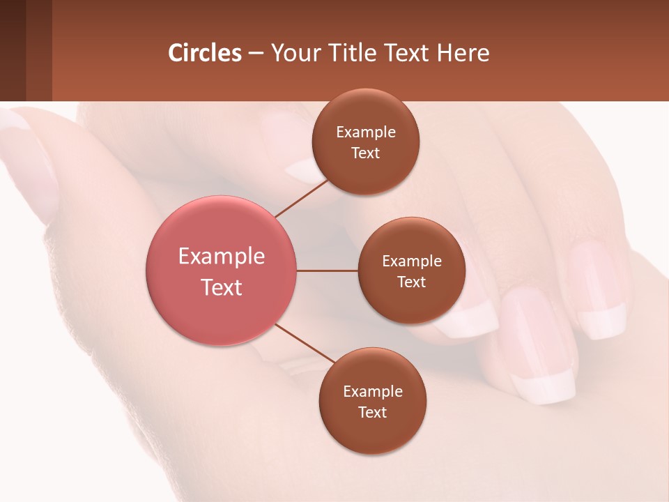 Thumb Care Arm PowerPoint Template
