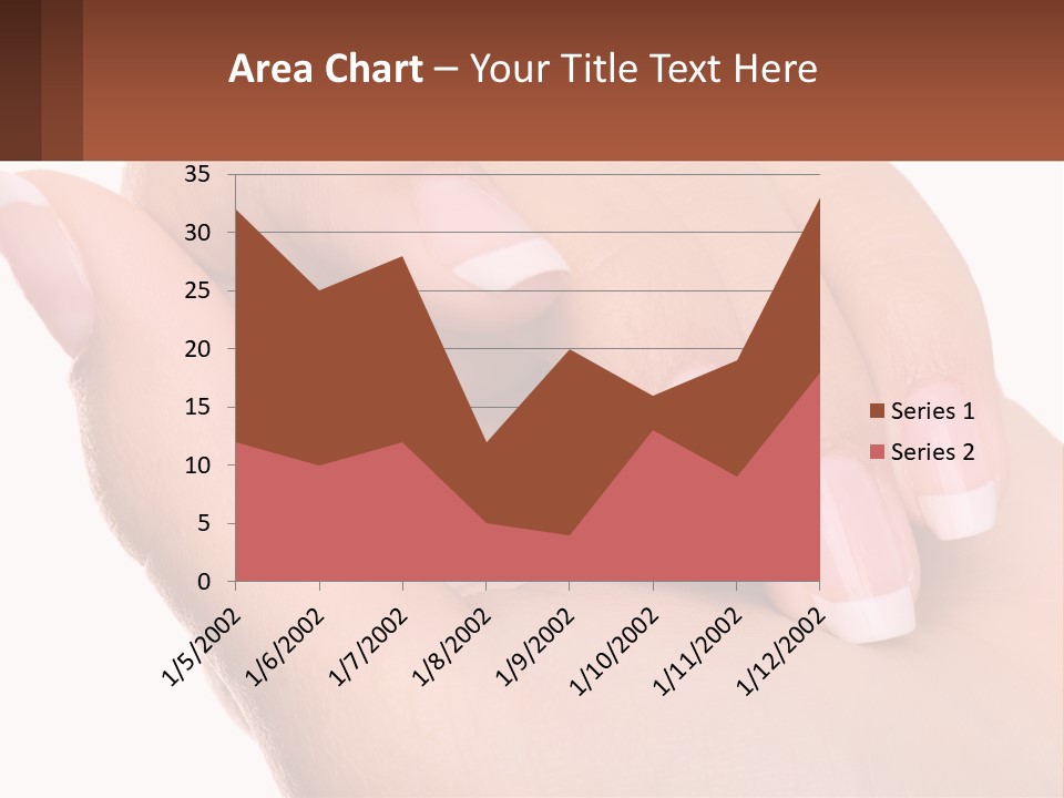 Thumb Care Arm PowerPoint Template