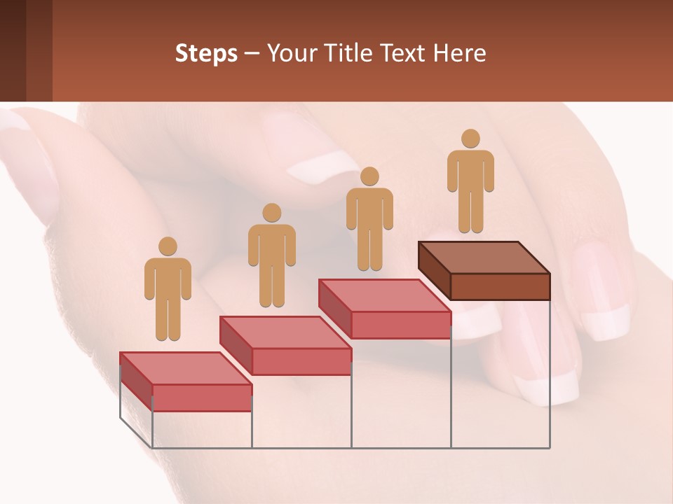 Thumb Care Arm PowerPoint Template