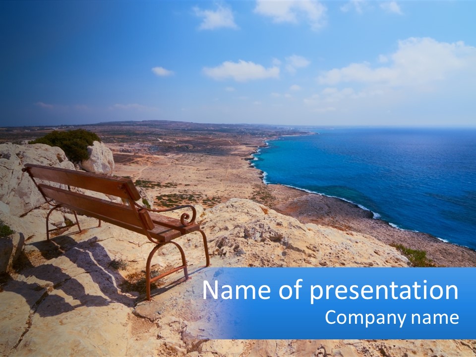 Cloud Mediterranean Comfortable PowerPoint Template