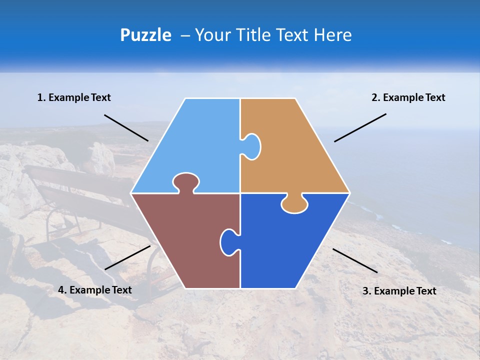 Cloud Mediterranean Comfortable PowerPoint Template