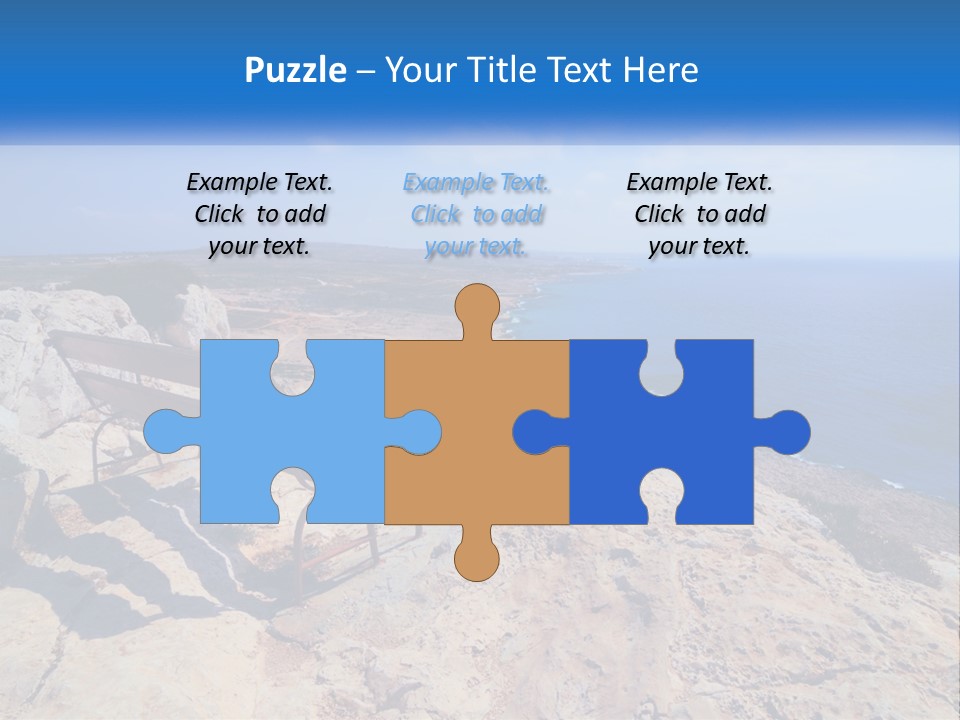 Cloud Mediterranean Comfortable PowerPoint Template