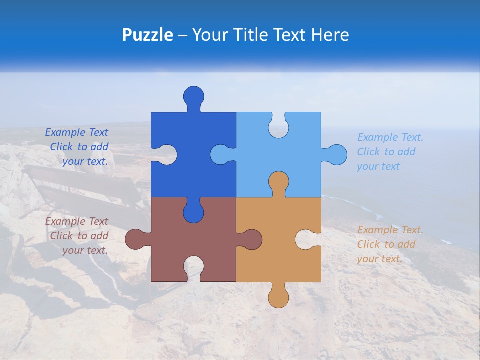 Cloud Mediterranean Comfortable PowerPoint Template