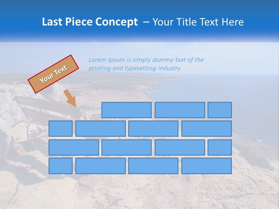 Cloud Mediterranean Comfortable PowerPoint Template