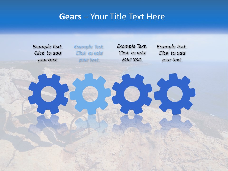 Cloud Mediterranean Comfortable PowerPoint Template