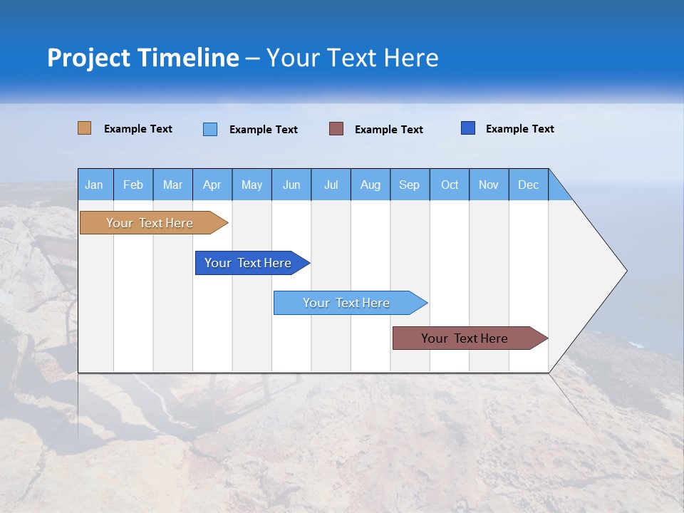 Cloud Mediterranean Comfortable PowerPoint Template