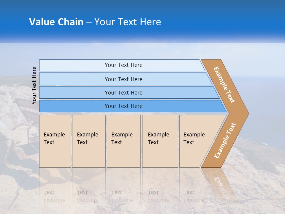 Cloud Mediterranean Comfortable PowerPoint Template