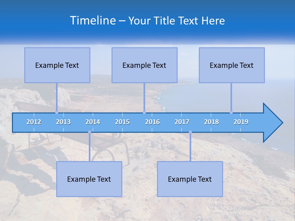 Cloud Mediterranean Comfortable PowerPoint Template