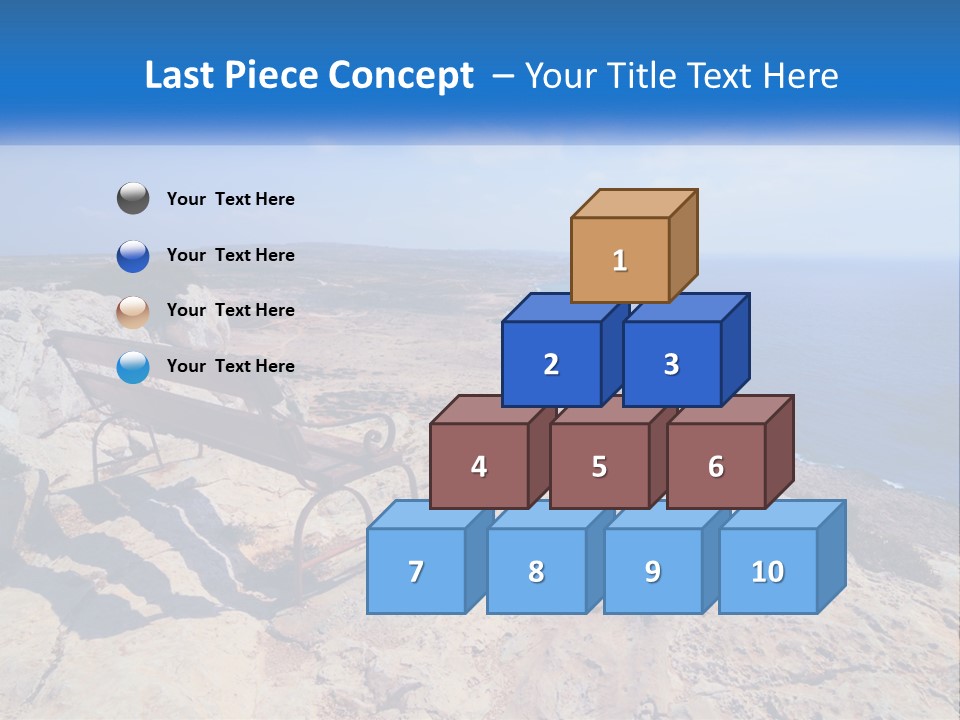 Cloud Mediterranean Comfortable PowerPoint Template