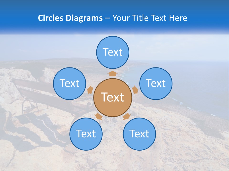 Cloud Mediterranean Comfortable PowerPoint Template