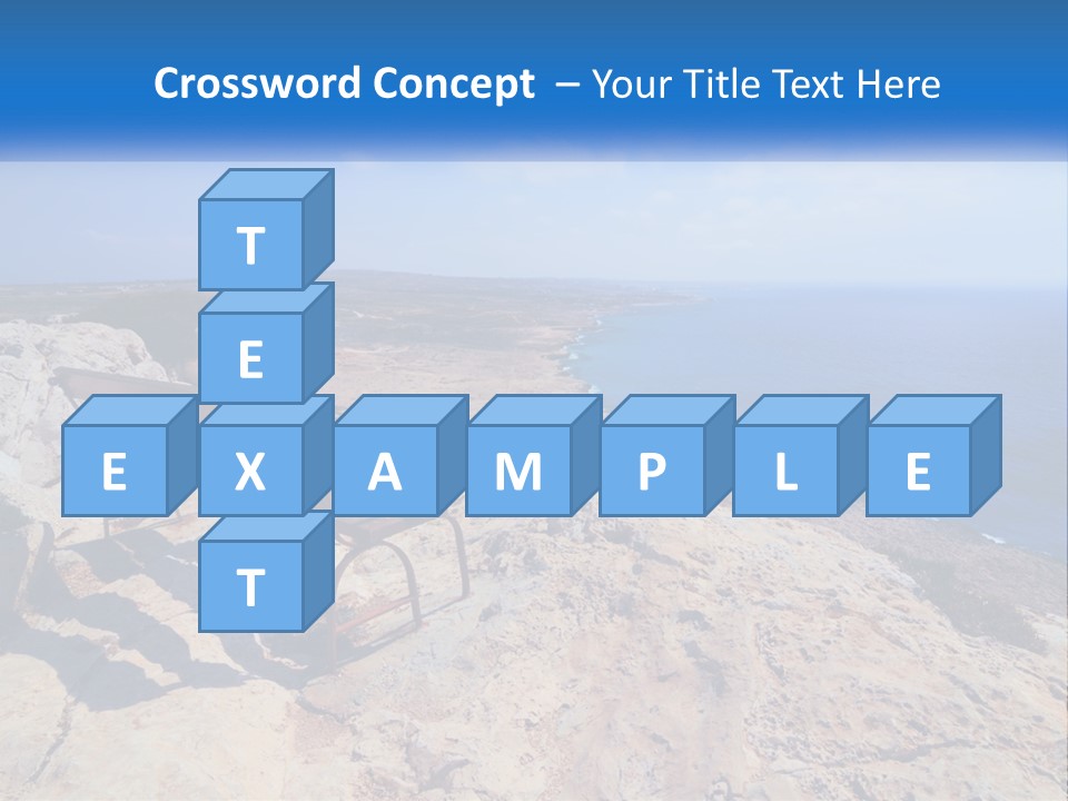 Cloud Mediterranean Comfortable PowerPoint Template