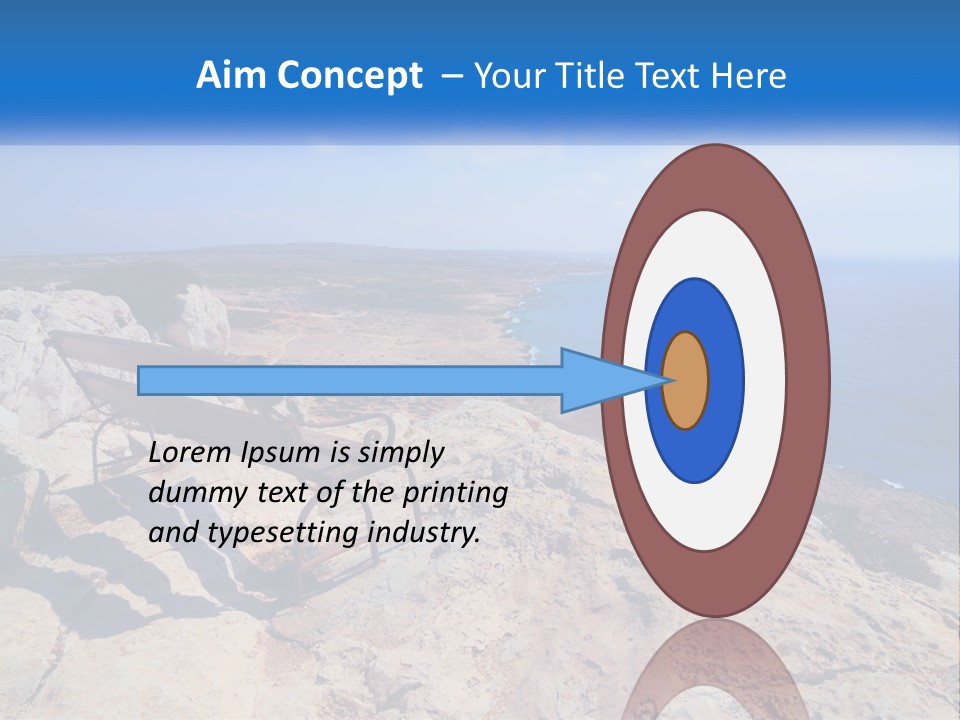Cloud Mediterranean Comfortable PowerPoint Template