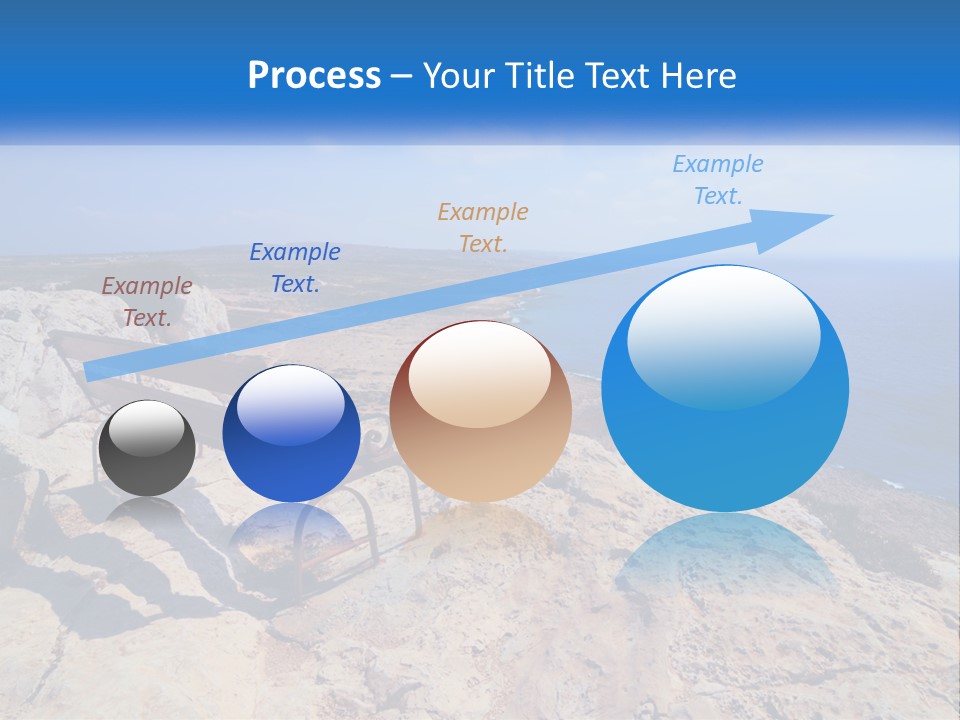 Cloud Mediterranean Comfortable PowerPoint Template