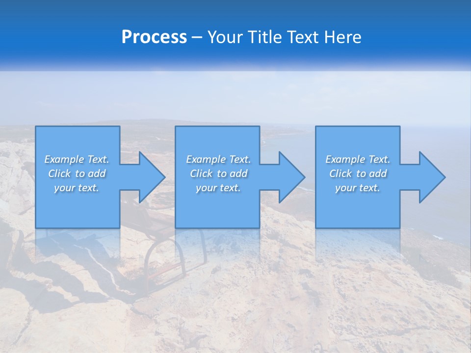 Cloud Mediterranean Comfortable PowerPoint Template