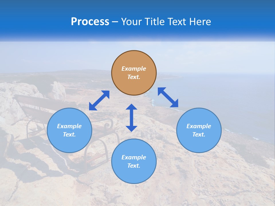 Cloud Mediterranean Comfortable PowerPoint Template