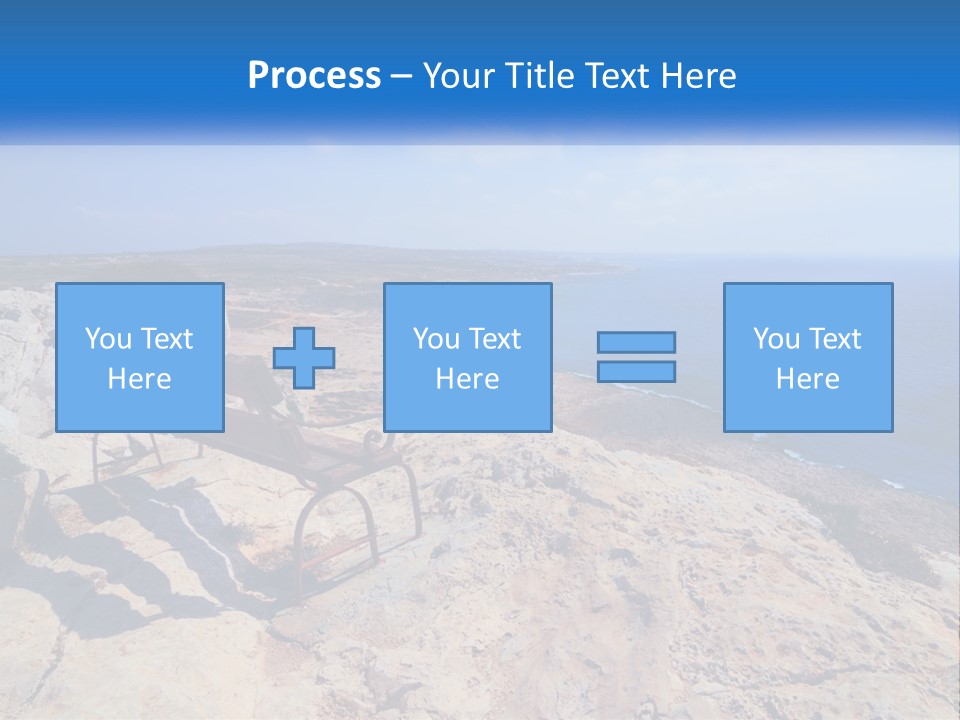 Cloud Mediterranean Comfortable PowerPoint Template
