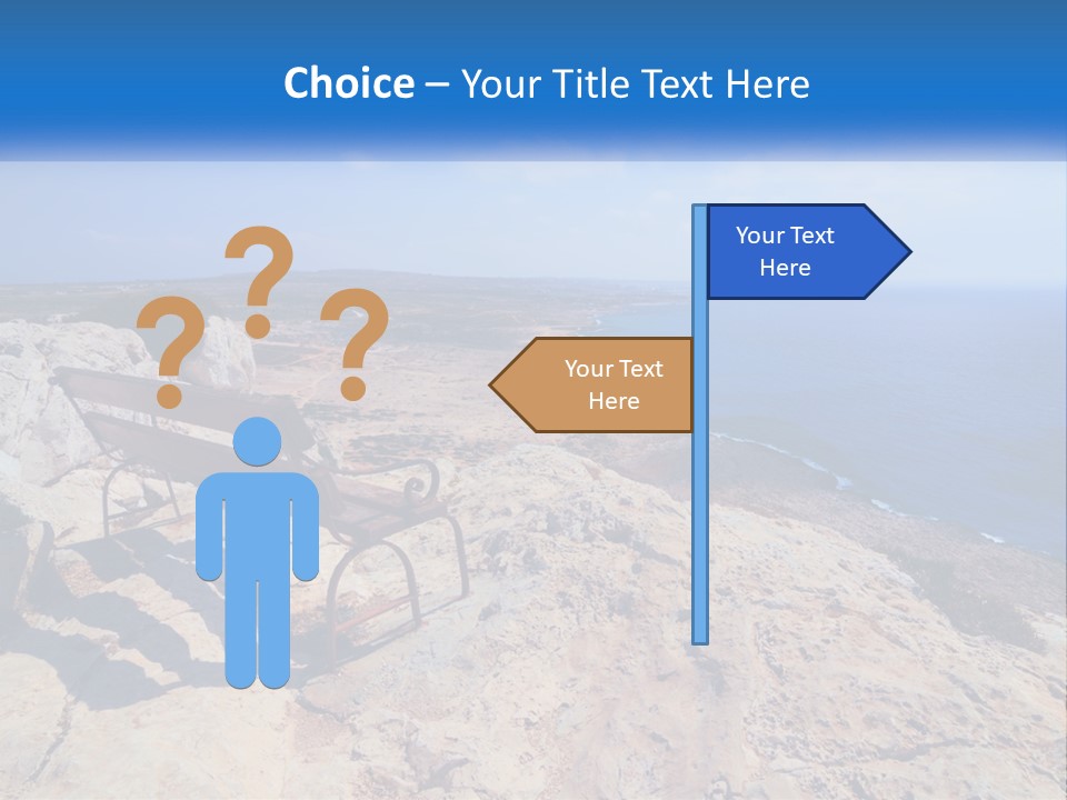 Cloud Mediterranean Comfortable PowerPoint Template