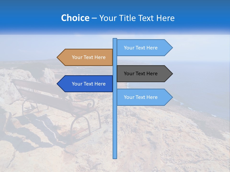 Cloud Mediterranean Comfortable PowerPoint Template