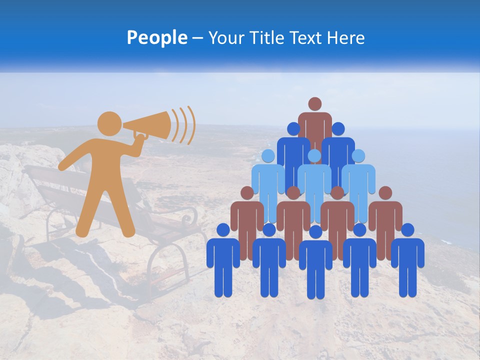 Cloud Mediterranean Comfortable PowerPoint Template