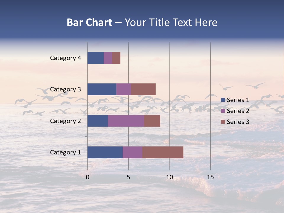 Cloud Ice Many PowerPoint Template
