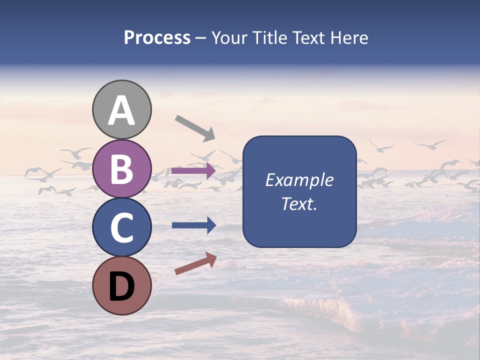 Cloud Ice Many PowerPoint Template