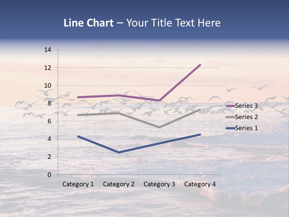 Cloud Ice Many PowerPoint Template