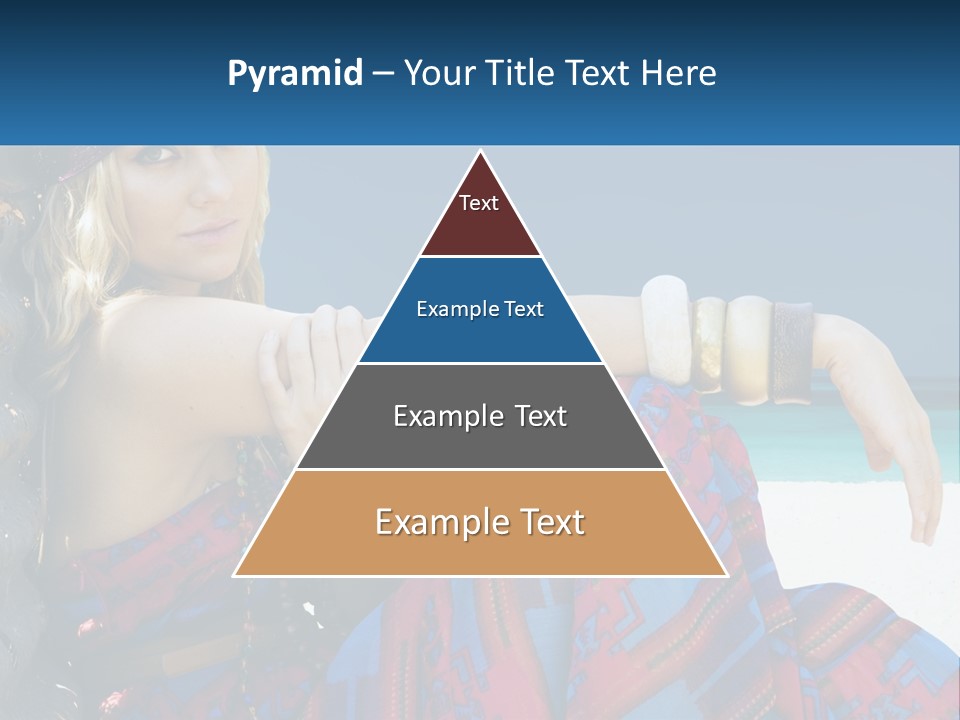 Serioushippie Female Hair PowerPoint Template