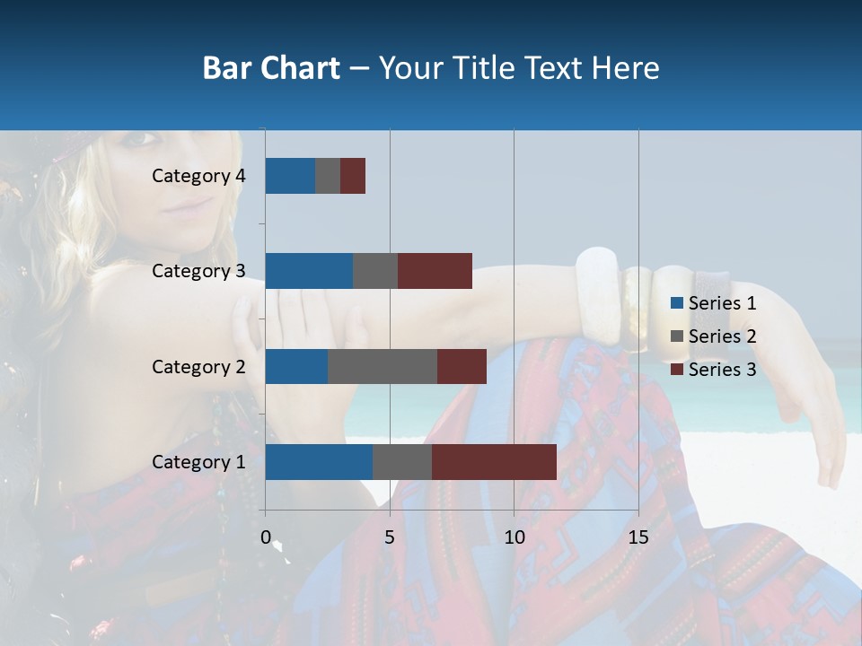 Serioushippie Female Hair PowerPoint Template