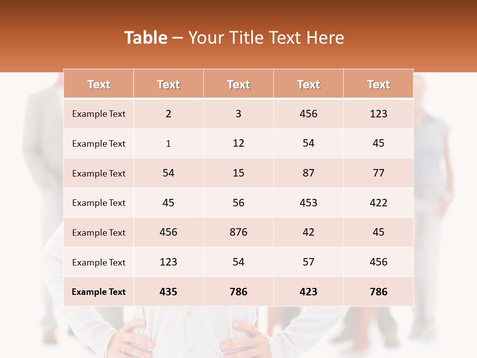A Woman Standing In Front Of A Group Of People PowerPoint Template