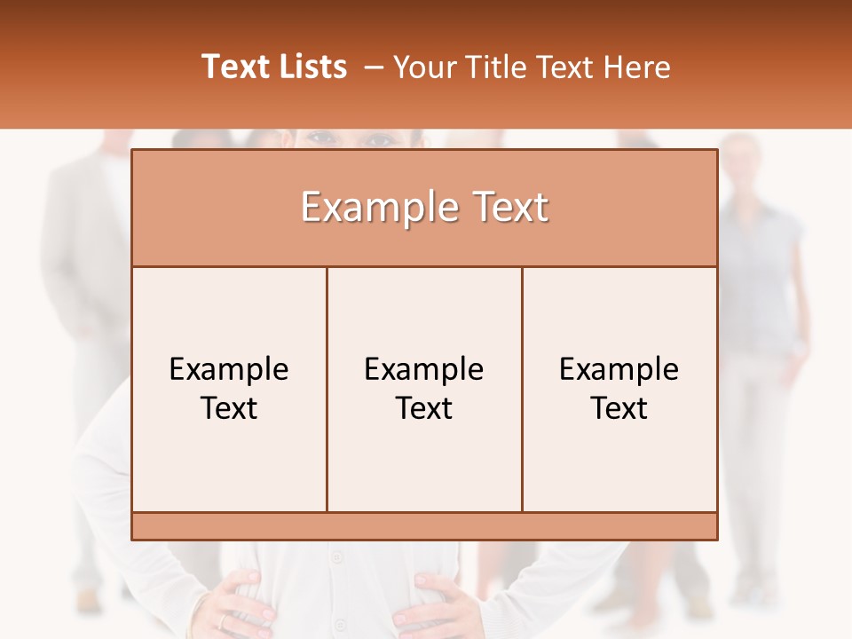 A Woman Standing In Front Of A Group Of People PowerPoint Template