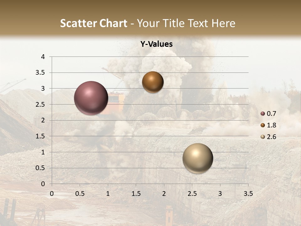 Excavate Oil Environment PowerPoint Template