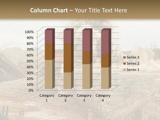 Excavate Oil Environment PowerPoint Template