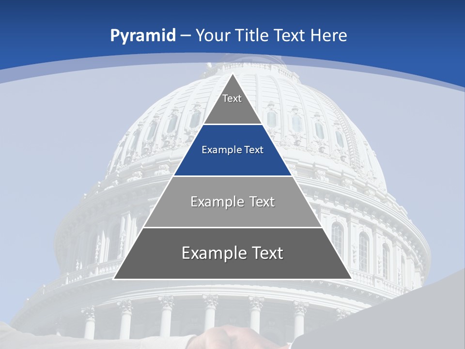 Congress Partnership Building PowerPoint Template