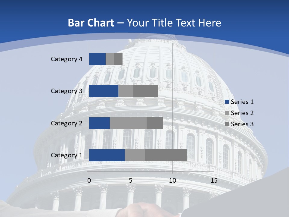 Congress Partnership Building PowerPoint Template