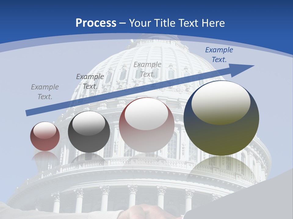 Congress Partnership Building PowerPoint Template