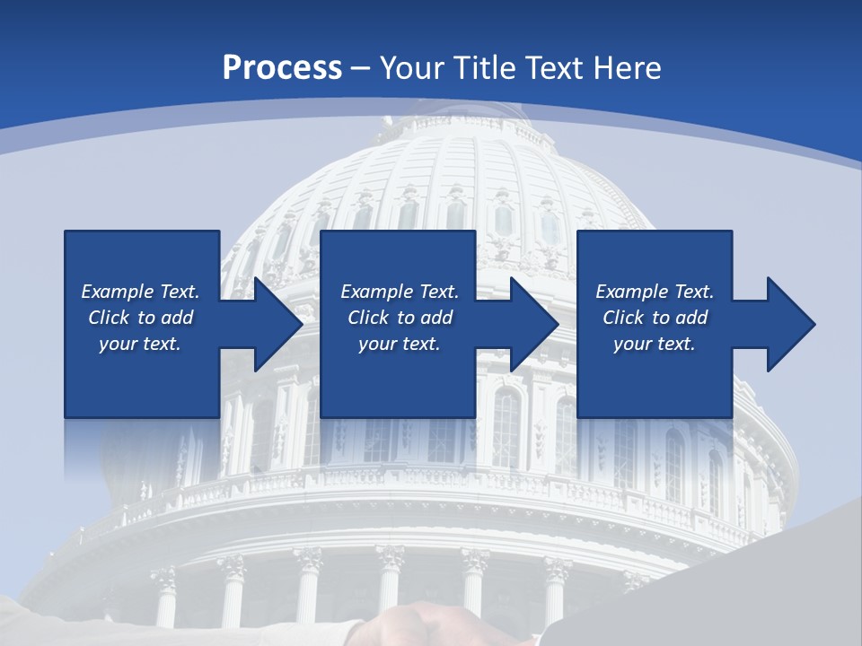 Congress Partnership Building PowerPoint Template