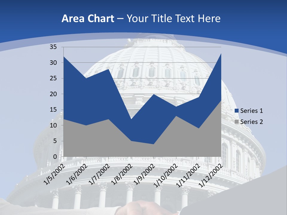 Congress Partnership Building PowerPoint Template