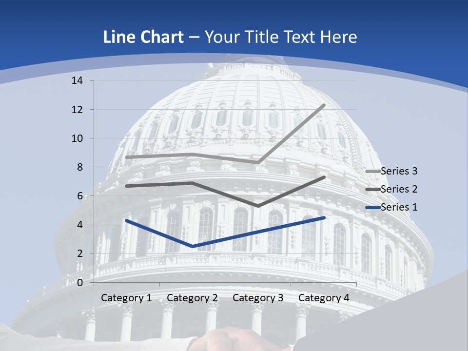 Congress Partnership Building PowerPoint Template
