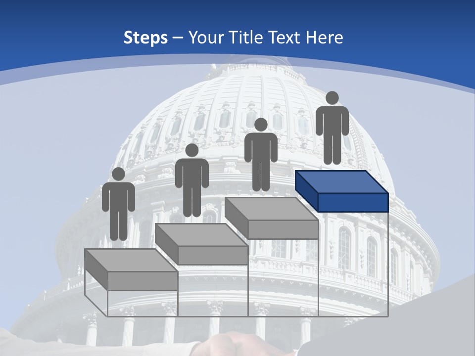 Congress Partnership Building PowerPoint Template