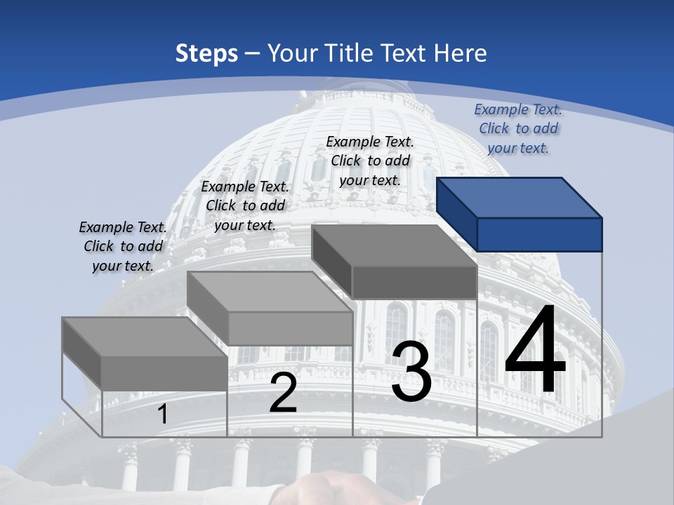 Congress Partnership Building PowerPoint Template