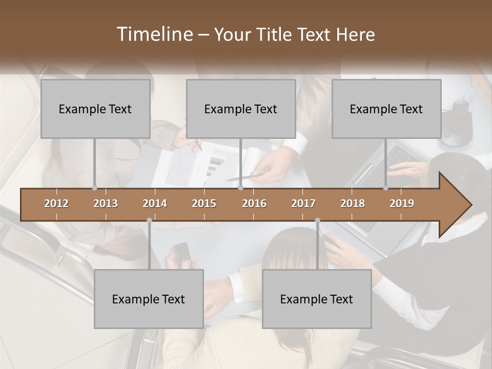 Woman Dial Employment PowerPoint Template